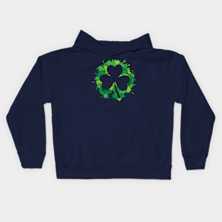 SHAMROCK CLOVER Kids Hoodie